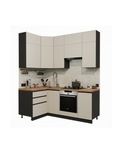 Кухонный гарнитур ВерсоМебель Эко Премиум 1.2x2.0 левая Версомебель