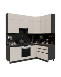 Кухонный гарнитур ВерсоМебель Эко Премиум 1.4x2.2 правая Версомебель