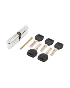 Цилиндровый механизм замка Аллюр HD F 70-5K CP 25x10x35 перфорированный ключ