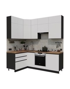 Кухонный гарнитур ВерсоМебель Эко Премиум 1.4x2.2 левая Версомебель