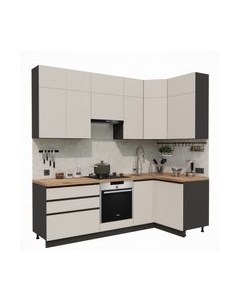 Кухонный гарнитур ВерсоМебель Эко Премиум 1.2x2.4 правая Версомебель