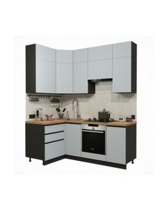Кухонный гарнитур ВерсоМебель Эко Премиум 1.2x2.0 левая Версомебель
