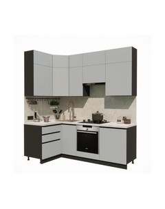 Кухонный гарнитур ВерсоМебель Эко Премиум 1.2x2.2 левая Версомебель