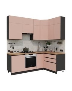 Кухонный гарнитур ВерсоМебель Эко Премиум 1.4x2.2 правая Версомебель