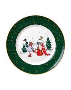 Тарелка столовая обеденная Lefard Family Christmas 425-205