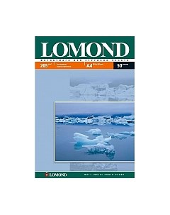 Фотобумага Lomond А4, 205 г/м, 50 л. / 0102085