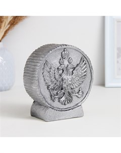 Копилка для денег «Рубль», полистоун, 11×5×13 см Хорошие сувениры