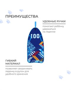 Ледянка «Хохлома», 90х40 см, толщина 1 см Winter star