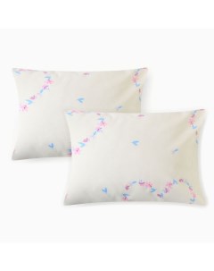 Комплект наволочек «. Флирт», 50×70 см, 2 шт., бязь, хлопок 100% Этель