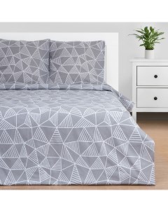 Постельное бельё евро «. Калейдоскоп (вид1)», поплин Этель