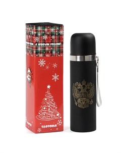 Термос «Герб», 500 мл, с кружкой, 6.5×24 см Сима-ленд