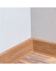 Плинтус напольный «Деконика», 85×2200 мм, цвет 211 дуб рустик Гк «идеал»