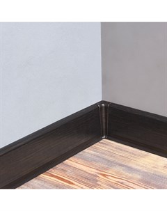 Плинтус напольный «Деконика», 85×2200 мм, цвет 303 Венге темный Гк «идеал»