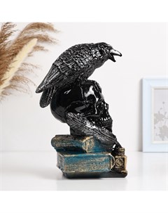 Копилка для денег «Ворон на черепе», гипс Хорошие сувениры