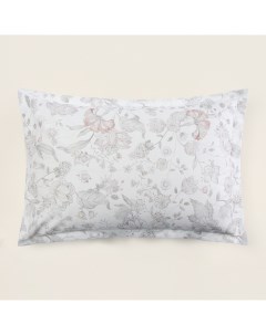 Набор наволочек SL Home Flower glade 50*70+3 см - 2 шт, сатин, 140 гр/м2, 100% хлопок Sima-land home