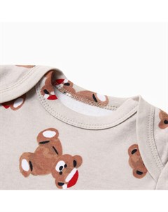 Боди «Новогодние медвежата», рост 80-86 см Крошка я