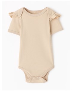 Боди детское с рюшами Nature, рост 74-80 см, голубое Minaku