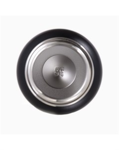 Термос, 1 л, две крышки, сохраняет тепло до 12 ч, нержавеющая сталь, чёрный Мастер к