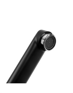 Смеситель для ванны Accoona A71122F, однорычажный, длинный излив, черный