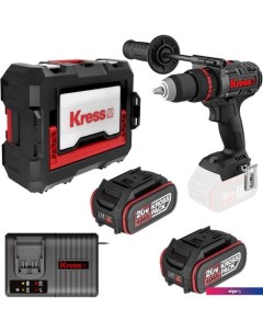 Ударная дрель-шуруповерт KUC35 (с 2-мя АКБ, кейс) Kress