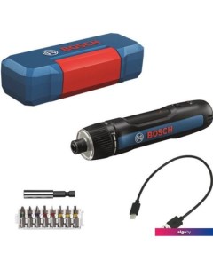 Электроотвертка Go Professional 06019H2201 (с АКБ, кейс) Bosch