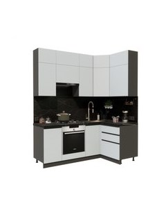 Кухонный гарнитур ВерсоМебель Эко Премиум 1.2x2.0 правая Версомебель