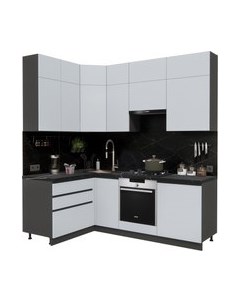 Кухонный гарнитур ВерсоМебель Эко Премиум 1.4x2.2 левая Версомебель