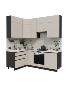 Кухонный гарнитур ВерсоМебель Эко Премиум 1.4x2.2 левая Версомебель