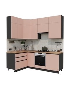 Кухонный гарнитур ВерсоМебель Эко Премиум 1.4x2.2 левая Версомебель