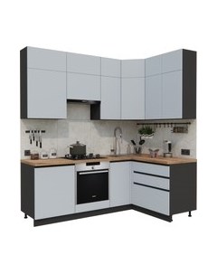 Кухонный гарнитур ВерсоМебель Эко Премиум 1.4x2.2 правая Версомебель