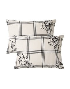Комплект наволочек Этель Ink Flowers / 10706947