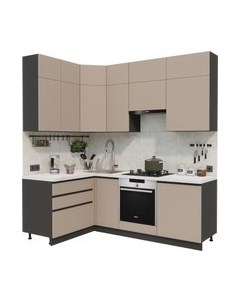 Кухонный гарнитур ВерсоМебель Эко Премиум 1.4x2.2 левая Версомебель