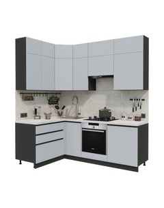 Кухонный гарнитур ВерсоМебель Эко Премиум 1.4x2.2 левая Версомебель