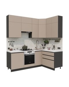 Кухонный гарнитур ВерсоМебель Эко Премиум 1.4x2.2 правая Версомебель