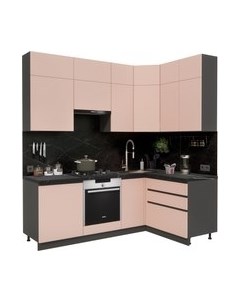 Кухонный гарнитур ВерсоМебель Эко Премиум 1.4x2.2 правая Версомебель