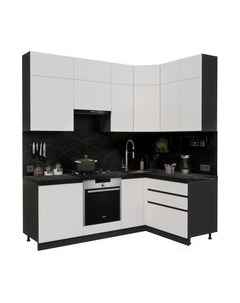 Кухонный гарнитур ВерсоМебель Эко Премиум 1.4x2.2 правая Версомебель