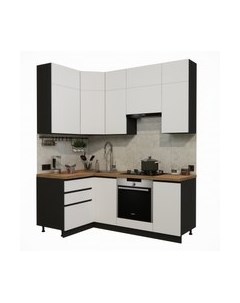 Кухонный гарнитур ВерсоМебель Эко Премиум 1.2x2.0 левая Версомебель