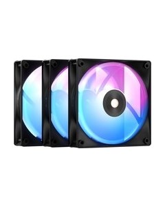 Набор вентиляторов для корпуса Ocypus Delta F12 ARGB 3в1 BK (Delta-F12-BK3AM00X-GL)