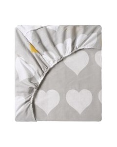 Простыня Этель Heart на резинке / 10801821