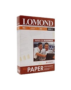 Фотобумага Lomond A4, 90 г/м, 500 л. / 0102131
