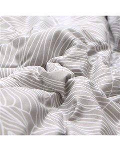 Покрывало 2 сп «Листья монстеры», 180х210±5см, микрофайбер, 100% п/э Lovelife