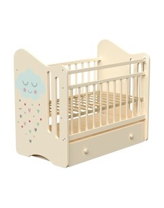 Детская кроватка Nicole маятник-ящик Vdk