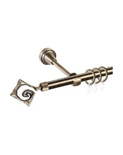 Карниз для штор АС ФОРОС Prime D16Г + наконечники Лабиринт Ас форос