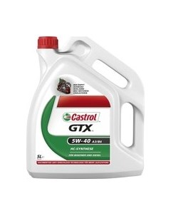 Моторное масло Castrol GTX 5W40 A3/B4 SM/CF / 15218F
