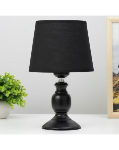 Настольная лампа «Лоретта» Е27 40 Вт черный 17.5×17.5×29 см Risalux