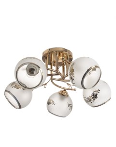 Люстра «Гита», 5×40 Вт Е27, золото, МОДЕЛЬ: 2800104 Bayerlux