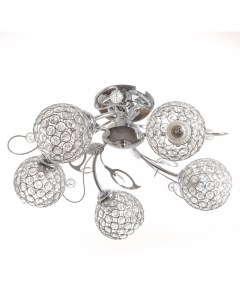 Люстра «Агнес», 5×40 Вт Е27, хром, МОДЕЛЬ: 2600546 Bayerlux