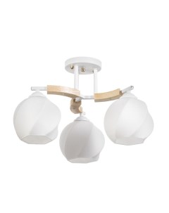 Люстра потолочная «Антер», 3хЕ27, 40 Вт, белый, 48×48×27 см Bayerlux