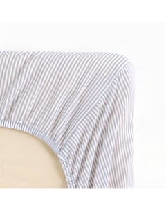 Простыня на резинке ясельная «. Полоса», 60×120+20 см, бязь Крошка я