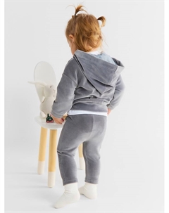 Толстовка Plushy, р. 74-80, серый Крошка я